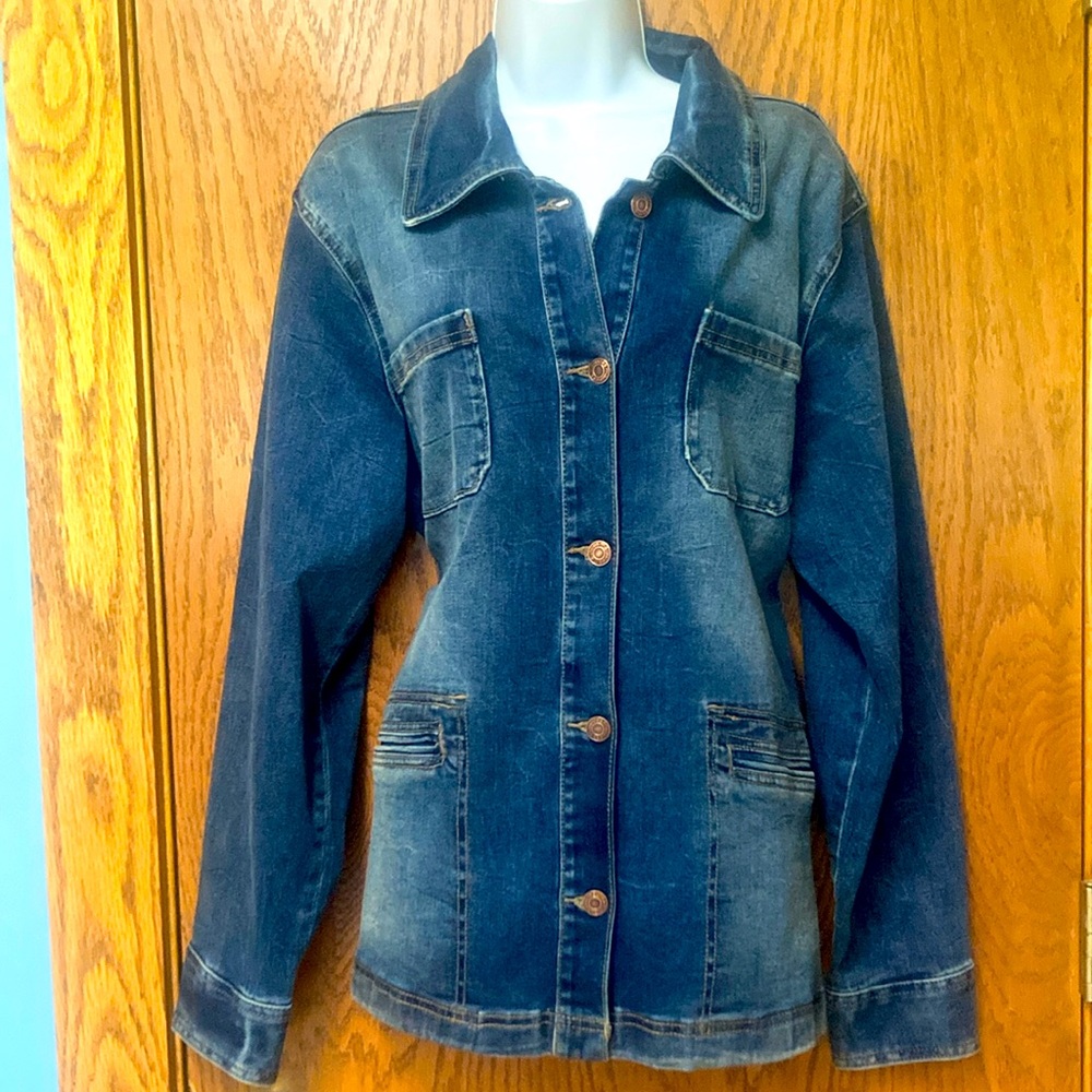 Maurice’s Long Jean Jacket Coat